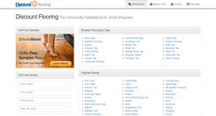 Desktop Screenshot of discountflooring.com